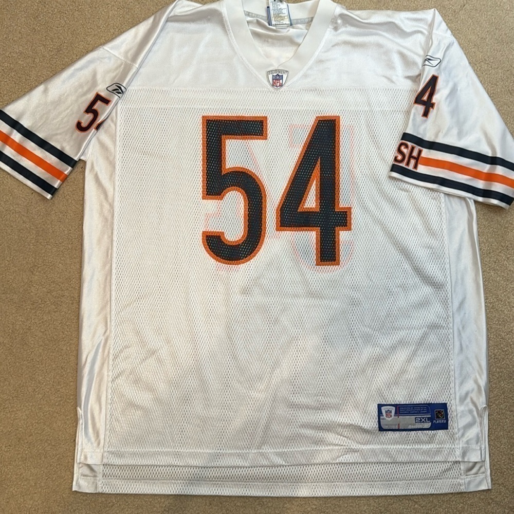 Reebok NFL Players Jersey Chicago Bears Brian Urlacher.  Size 2 XL